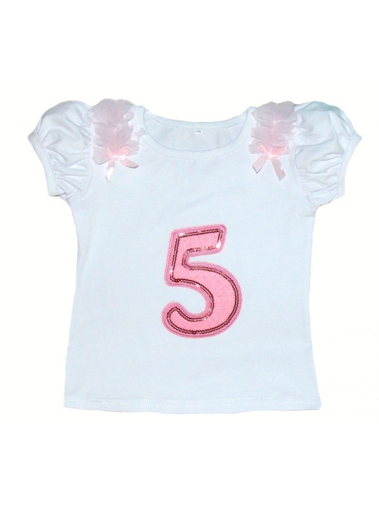 Baby Girl Birthday Cotton Top