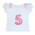 Baby girl 5th Birthday cotton Top