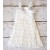 Baby Ruffle Lace Dress Ivory White