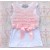 Baby Girl Tank Top With Light Pink Ruffles