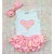 Baby girl summer outfits set gold dots pink