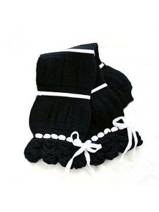 Baby girl leg warmers Satin bow