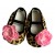 Βaby girl shoes Leopard with flower