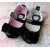 Baby girl shoes Velour Bow black