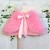 Baby girl chiffon cape Baby pink