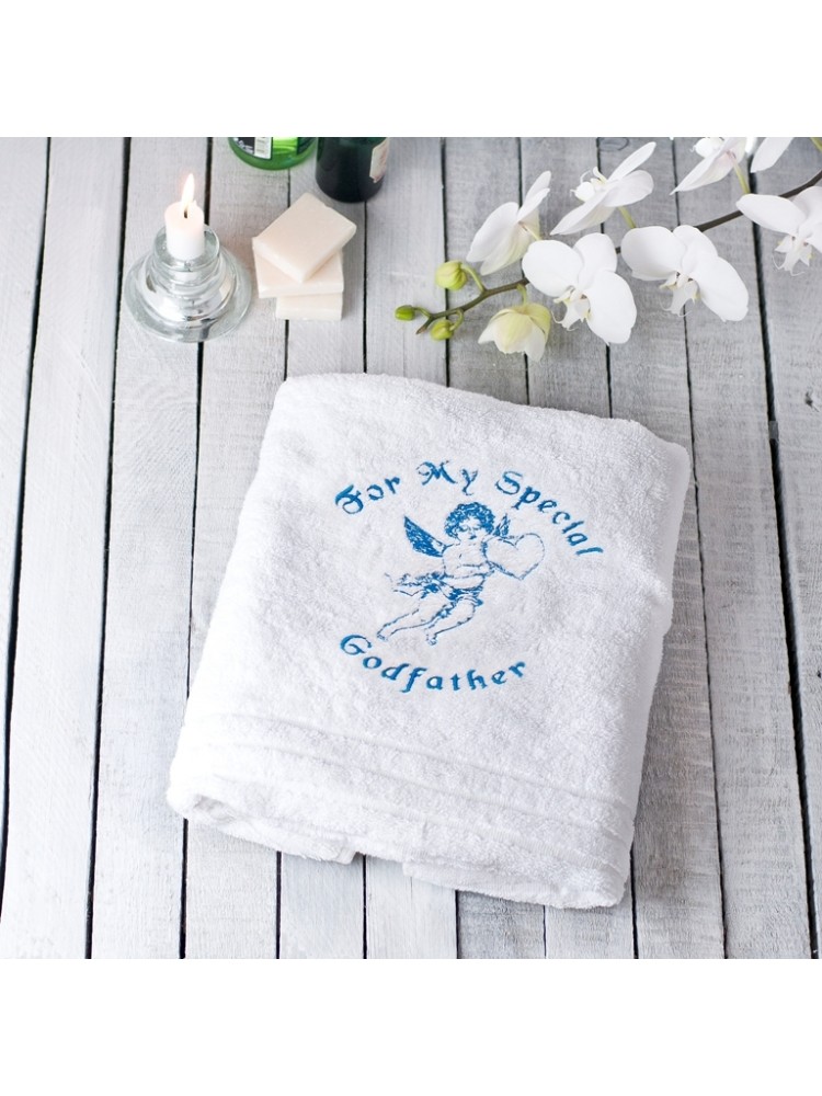 Christening Towel For My Special Godfather Christening Towel For My Special Godfather