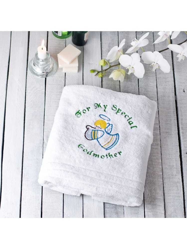 Christening Towel For My Special Godmother Christening Towel For My Special Godmother