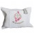 Christening linen bag for a special keepsakes pink
