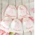 Linen bags for symbolic gifts pink angel