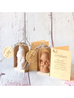 Christening Gift Kneeling Guardian Angel