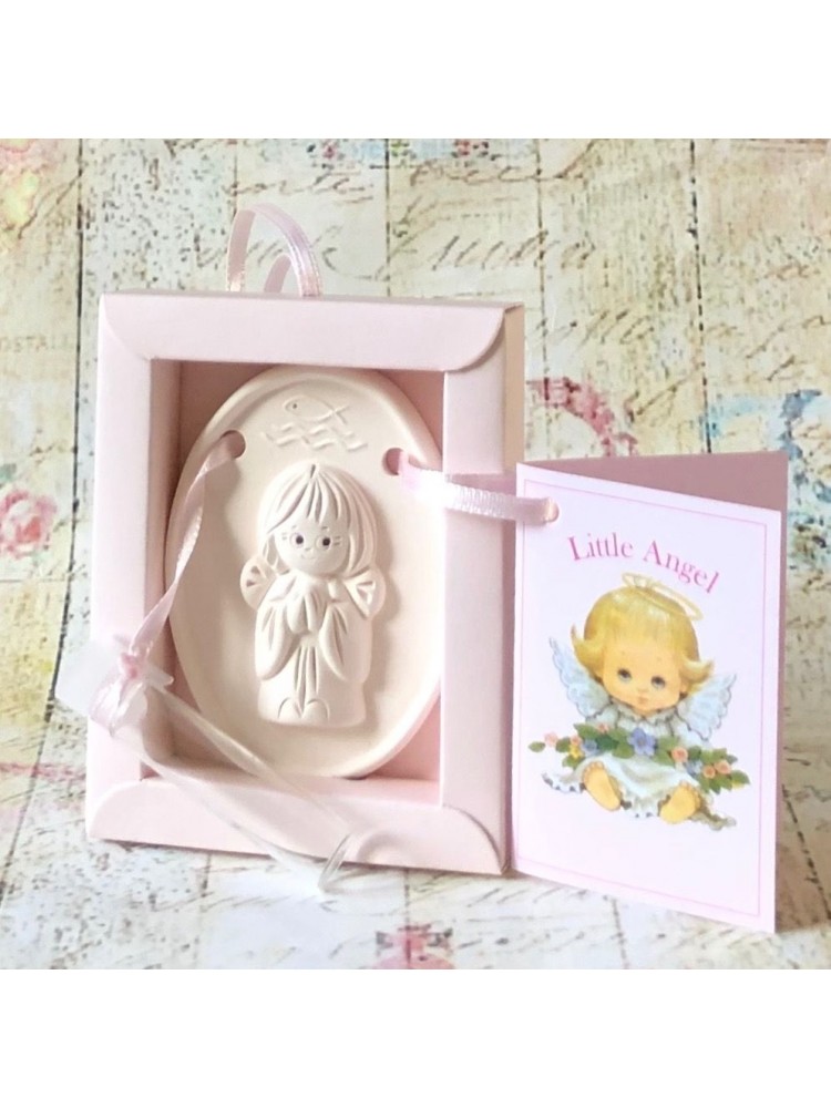 Christening guardian angel gift pink Christening guardian angel gift pink