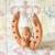 Lucky horseshoe souvenir gift with clay angel