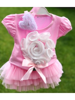 Baby girl set baby pink