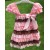 Baby dress with lace Multicolor