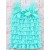 Baby Girl Lace Top Aqua Mint