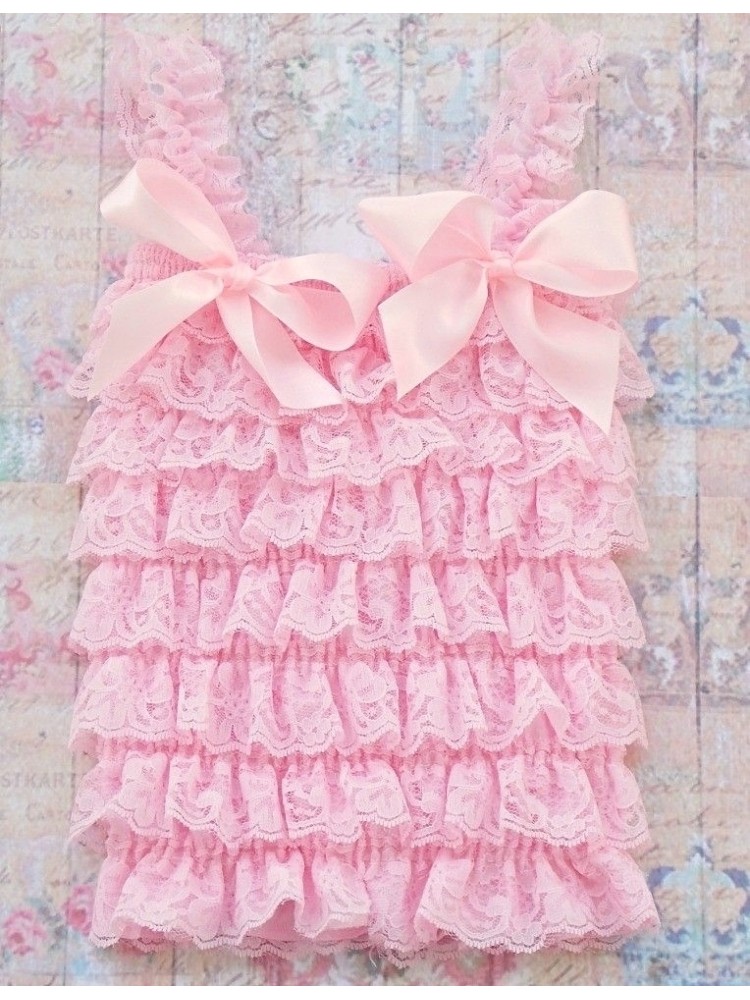Baby Girl Lace Top Baby Pink