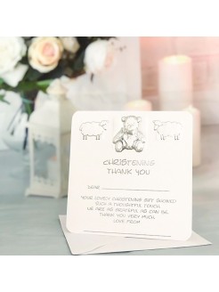Christening Thank You Cards
