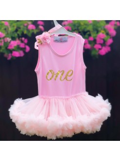 Baby Girl First Birthday Tutu Dress