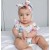 Baby girl romper Spring flowers