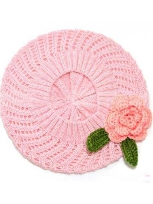 Baby Girl Knitted Hat Pink