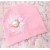 Pink cotton hat Hello Kitty and marabou