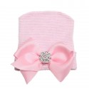 Newborn Hat Pink Boutique Bow
