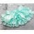 Baby girl satin frilly pants Aqua mint