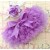 Frilly pants Lavender vintage with headband