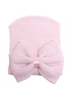 Newborn Baby Girl Hospital Hat Pink