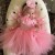 Baby tulle dress Baby pink with headband