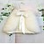 Baby girl chiffon cape Ivory white