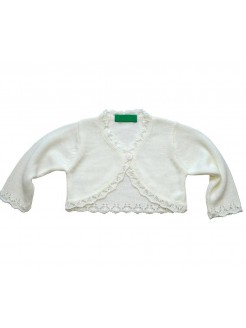 Baby Girl Pink Bolero Cardigan