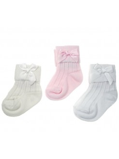 Baby Girl Socks With Bow