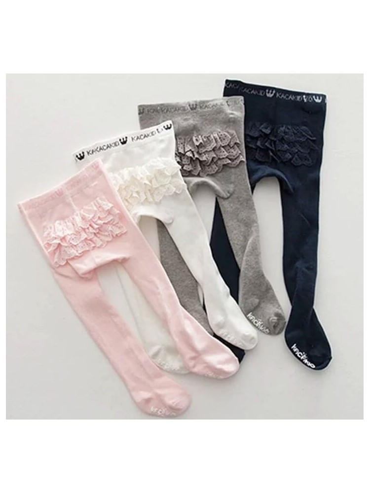 Baby Girl Frill Bum Tights