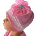 Baby Girl Cotton Hat Baby Pink
