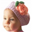 Baby Girl Knitted Hat Pink