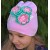 Baby girl Pink with Aqua Little diva hat