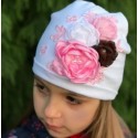 Baby Girl Handmade Hat Little Diva Multicolor