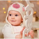 Baby Girl Crochet Hat Βear