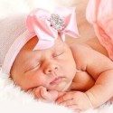 Newborn Hat Pink Boutique Bow