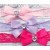 Baby girl headbands set "Diamante satin bow" 2