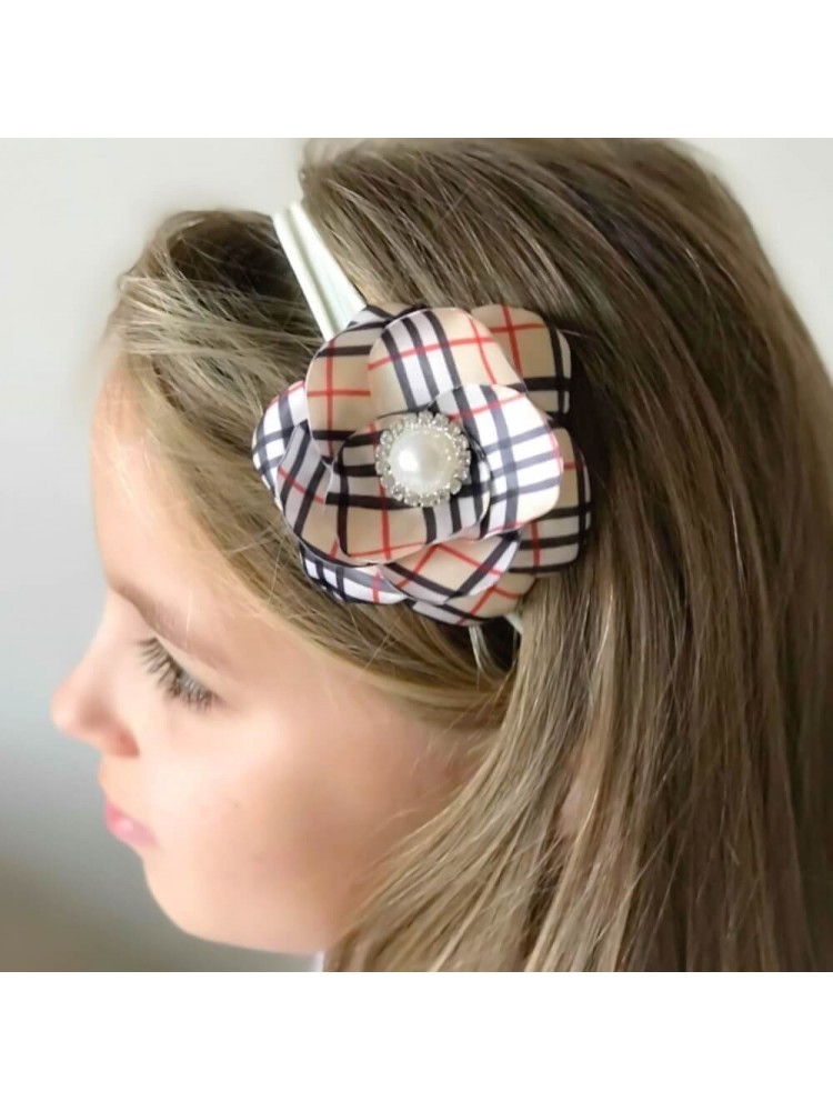 Baby headband Burberry flower