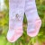 Baby girl tights Diamante bow white