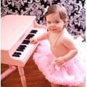 baby girl birthday petti skirt tutu pink