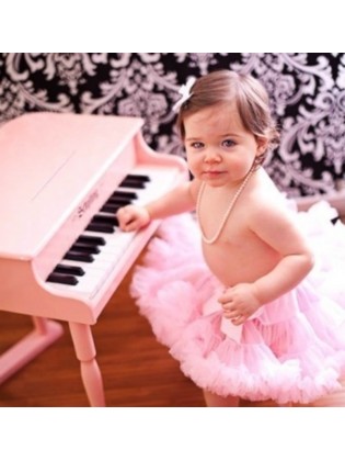 baby girl birthday petti skirt tutu pink