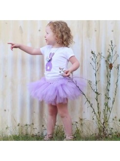 Baby Girl Lilac Tutu Tulle Skirt
