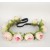 Baby Flower Crown Headband Light pink roses