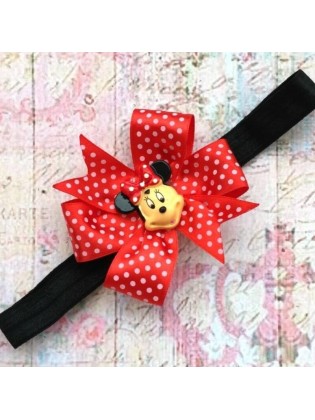 Baby girl headband Minnie