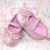 Baby Girl Rose Gold Mary Jane Shoes – Sparkle Heart Soft Sole