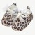 baby girl suede shoes leopard